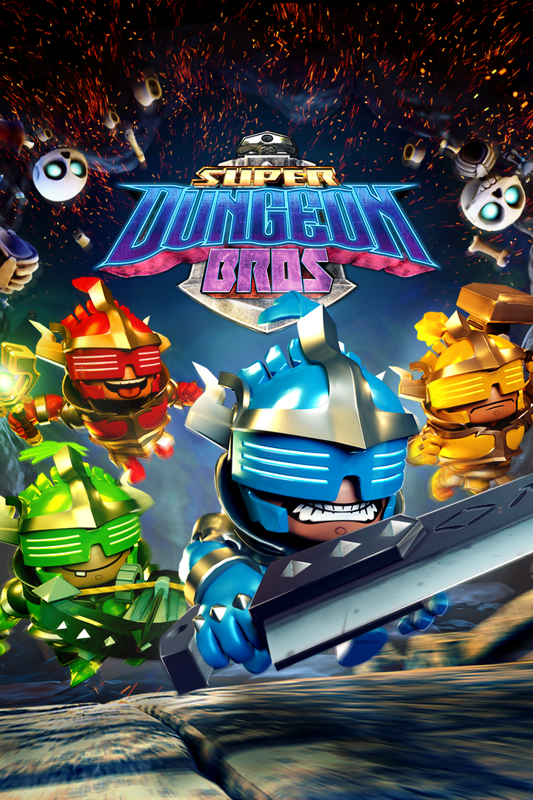Front Cover for Super Dungeon Bros (Xbox One) (Download release): 2nd version