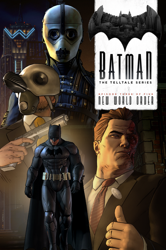 Front Cover for Batman: The Telltale Series - Episode Three of Five: New World Order (Xbox One) (Download release): 2nd version