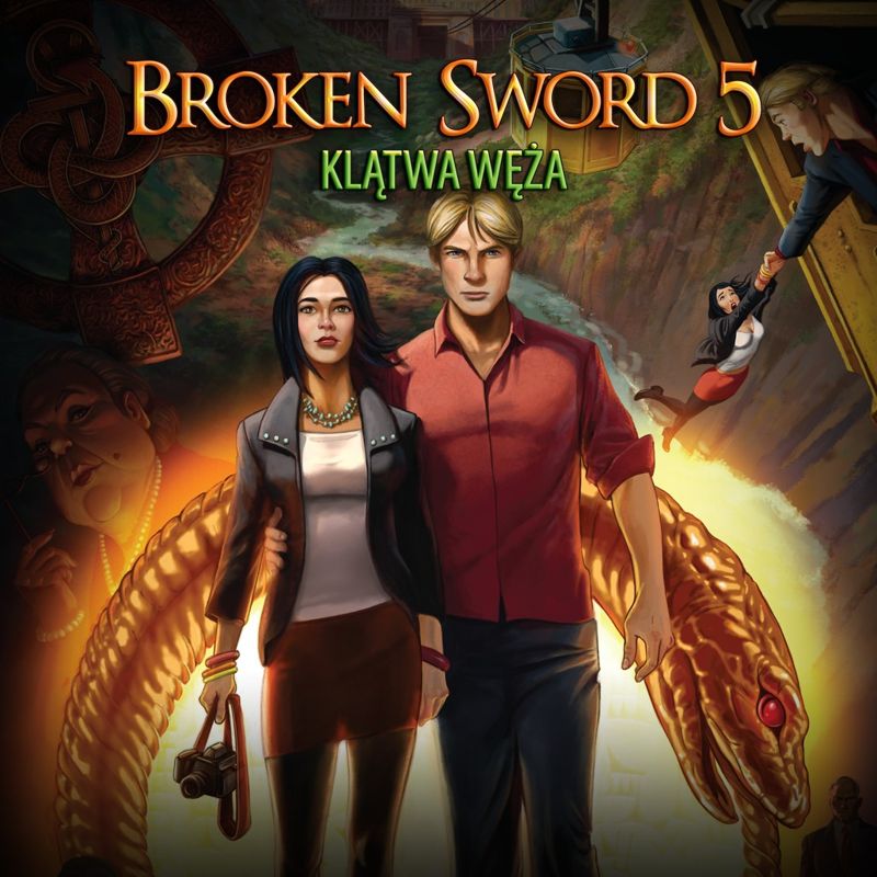 Front Cover for Broken Sword 5: The Serpent's Curse (PlayStation 4) (download release)