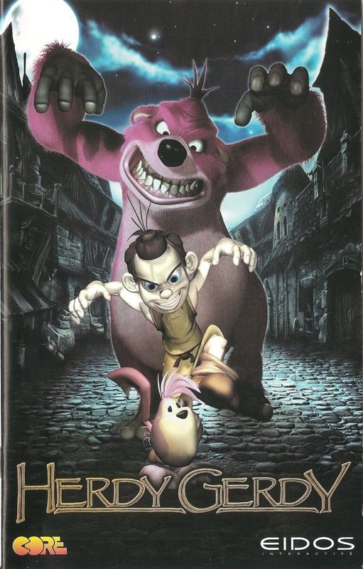 Manual for Herdy Gerdy (PlayStation 2): Front