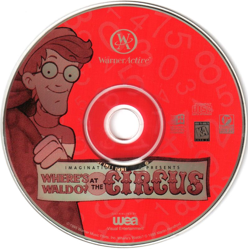 Media for Where's Waldo? At the Circus (Windows 16-bit)