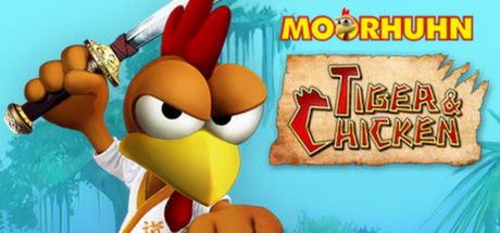 Front Cover for Moorhuhn: Tiger and Chicken (Windows) (Steam release)