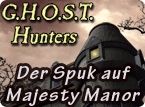 Front Cover for G.H.O.S.T. Hunters: The Haunting of Majesty Manor (Windows) (Deutschland Spielt release)