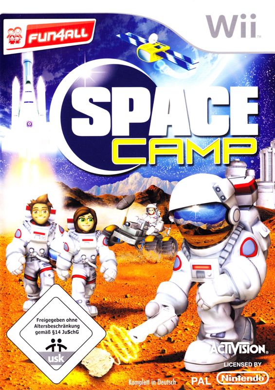 Front Cover for Space Camp (Wii)