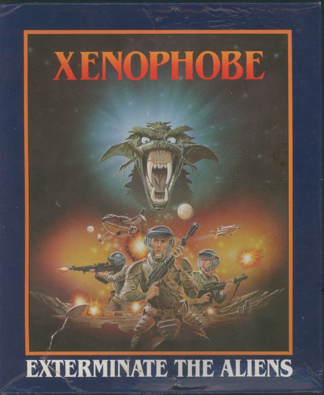 Front Cover for Xenophobe (ZX Spectrum)