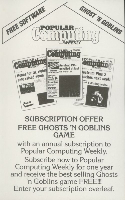 Advertisement for 1942 (ZX Spectrum)