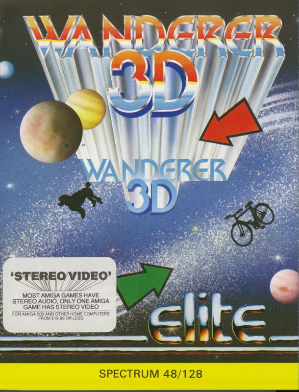 Front Cover for Wanderer (ZX Spectrum)