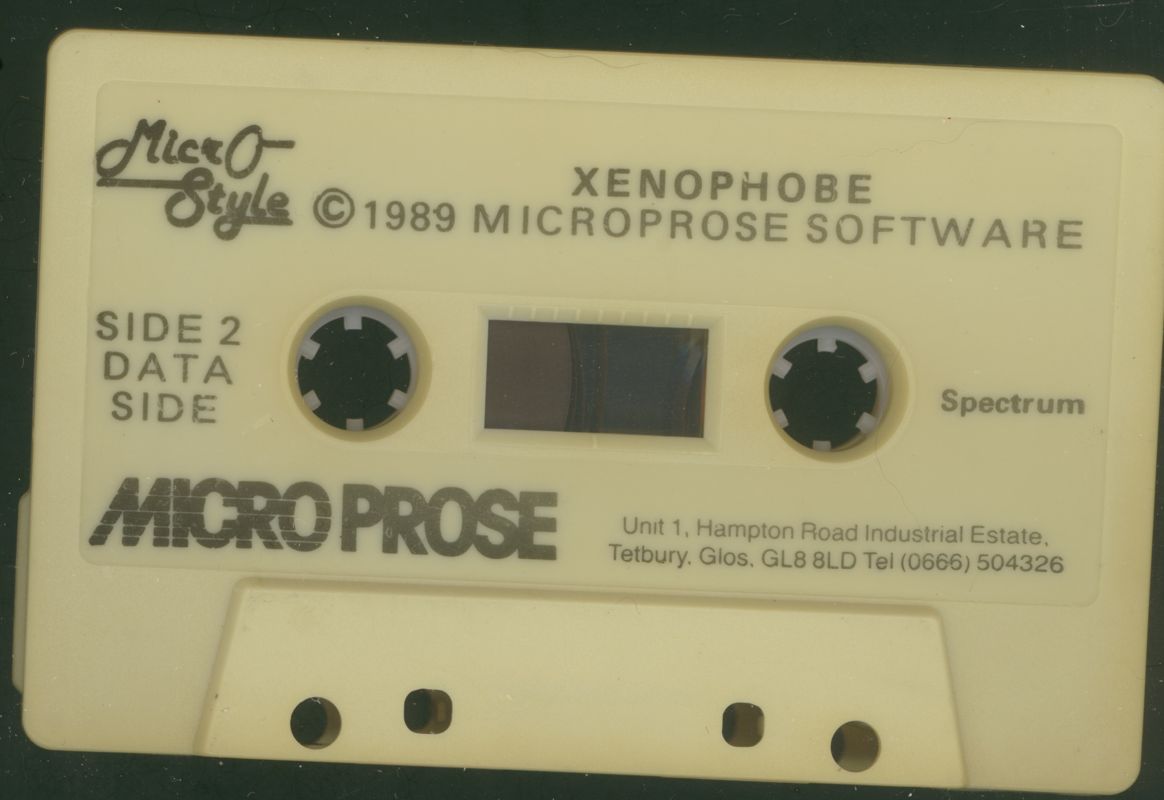 Media for Xenophobe (ZX Spectrum)