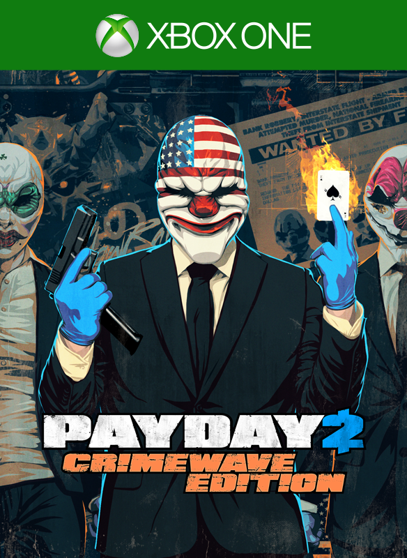 Front Cover for Payday 2: Crimewave Edition (Xbox One) (Download release): 1st version