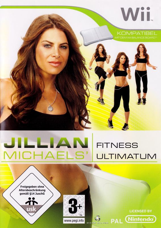Front Cover for Jillian Michaels' Fitness Ultimatum 2009 (Wii)