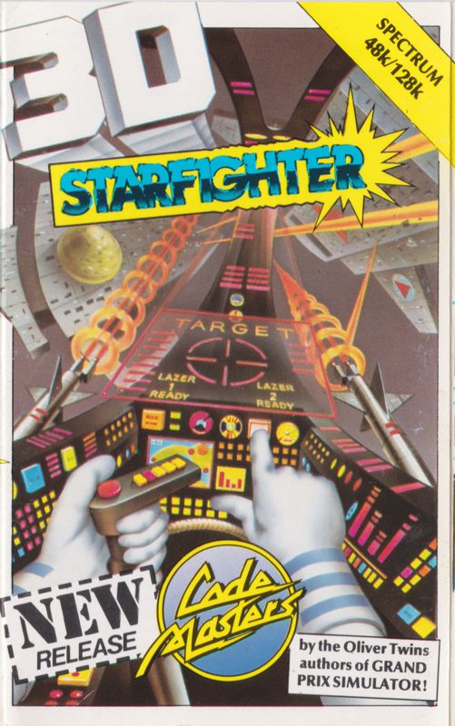 Front Cover for 3D Starfighter (ZX Spectrum)