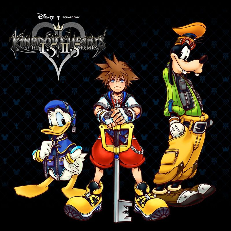 Front Cover for Kingdom Hearts HD I.5 + II.5 ReMIX (PlayStation 4) (download release)