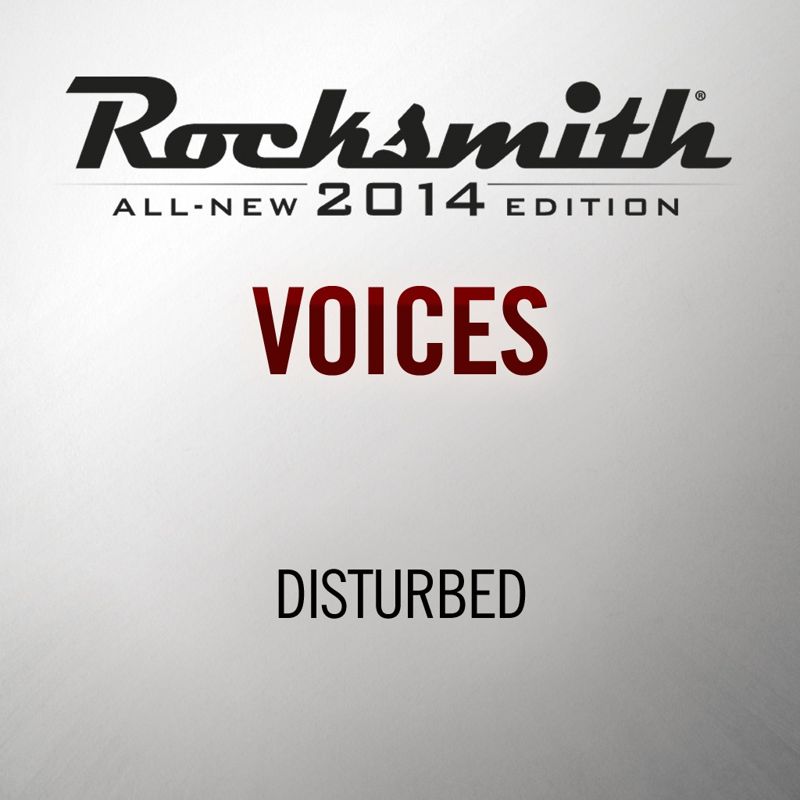 Front Cover for Rocksmith: All-new 2014 Edition - Disturbed: Voices (PlayStation 3 and PlayStation 4) (download release)
