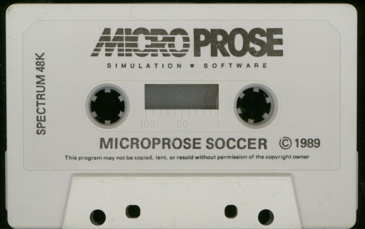 Media for Keith Van Eron's Pro Soccer (ZX Spectrum)
