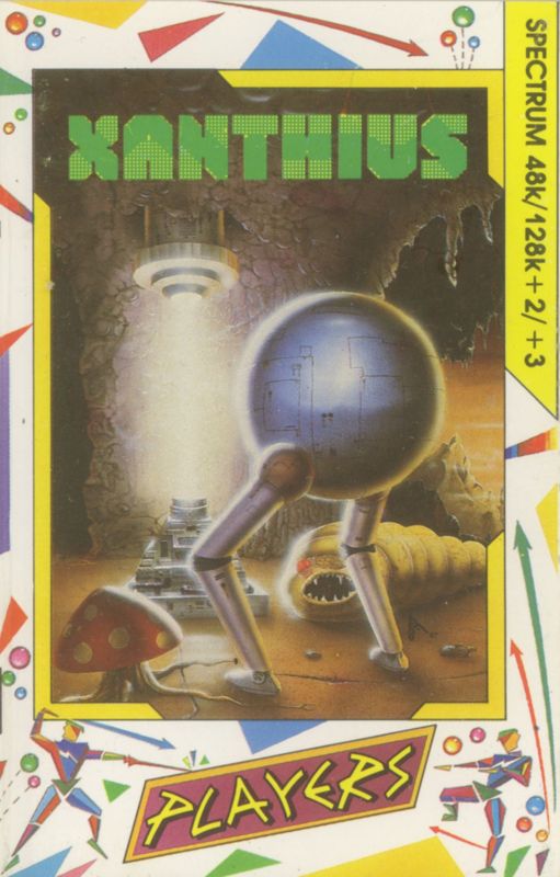 Front Cover for Xanthius (ZX Spectrum)