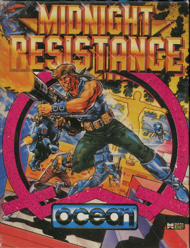 Front Cover for Midnight Resistance (ZX Spectrum)