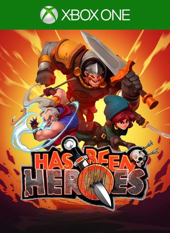 Front Cover for Has-Been Heroes (Xbox One) (download release): 1st version