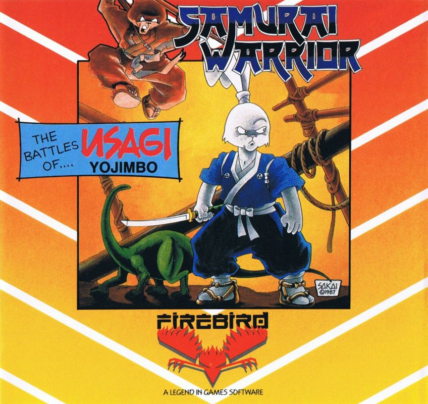 Front Cover for Samurai Warrior: The Battles of.... Usagi Yojimbo (Commodore 64)
