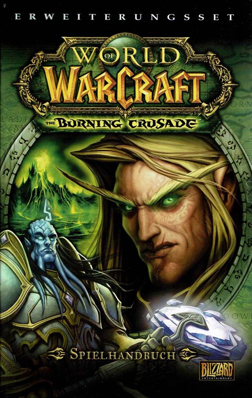 Manual for World of WarCraft: The Burning Crusade (Macintosh and Windows) (CD release): Front