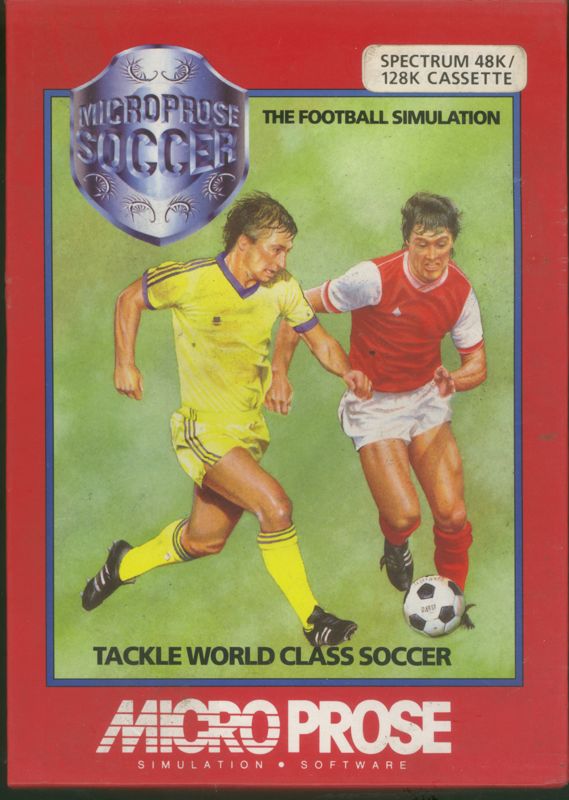 Front Cover for Keith Van Eron's Pro Soccer (ZX Spectrum) (128K Upgraded version)