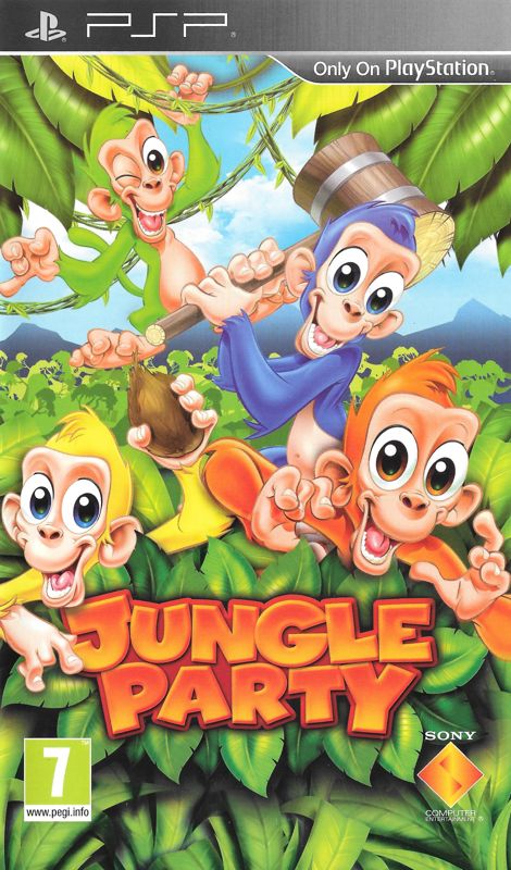 Front Cover for Buzz! Junior: Jungle Party (PSP)
