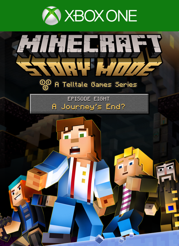 Minecraft Story Mode Episode 8 A Journeys End Cover Or Packaging Material Mobygames 5684