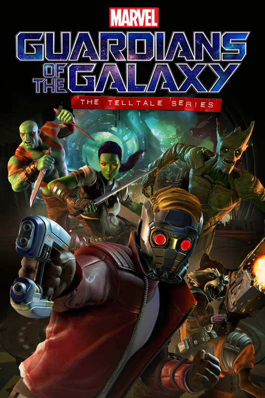 Front Cover for Marvel Guardians of the Galaxy: The Telltale Series (Xbox One) (download release): 2nd version