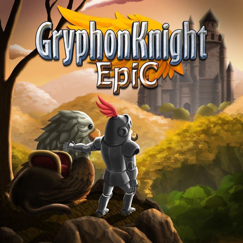 Front Cover for Gryphon Knight: Epic (PlayStation 4) (download release)