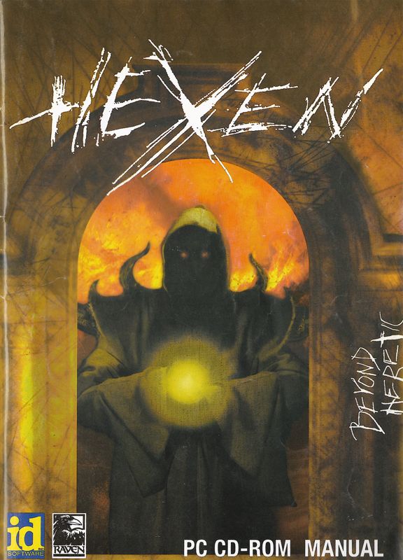 Manual for Hexen: Beyond Heretic (DOS)