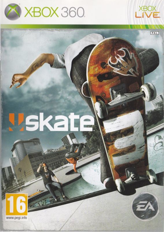Front Cover for skate 3 (Xbox 360)