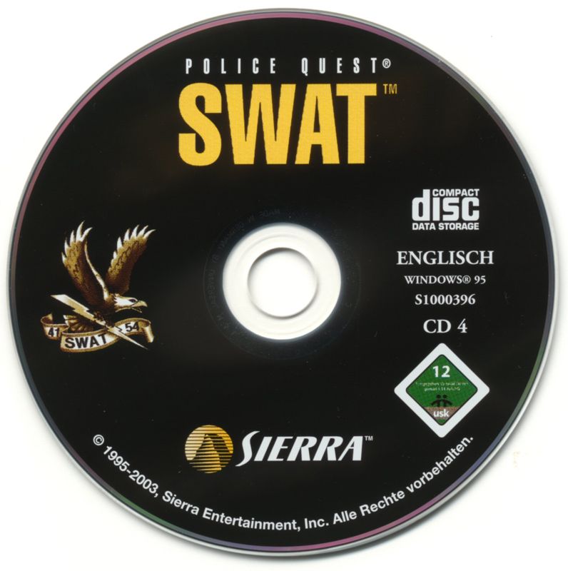 Media for Police Quest: SWAT Generation (Windows): SWAT Disc 2