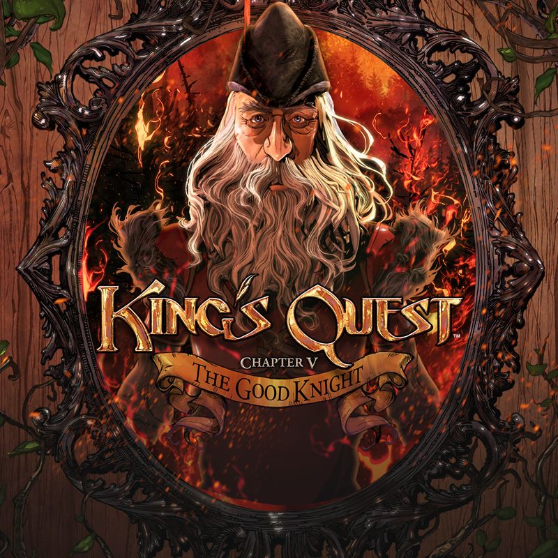 Front Cover for King's Quest: Chapter V - The Good Knight (PlayStation 3 and PlayStation 4) (download release)