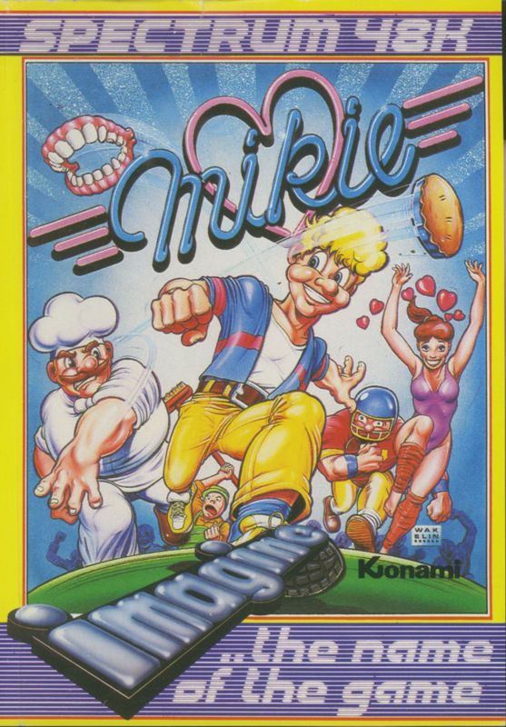 Front Cover for Mikie (ZX Spectrum)