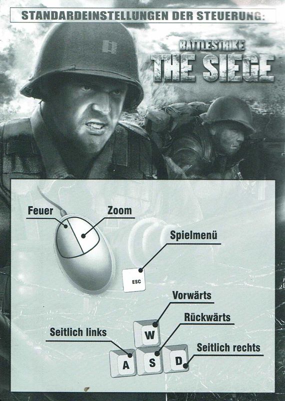 Extras for Battlestrike: The Siege (Windows): Keyboard Layout