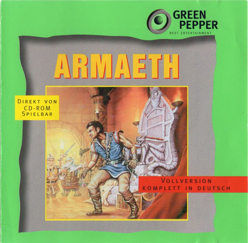 Front Cover for Armaëth: The Lost Kingdom (DOS) (Green Pepper release)