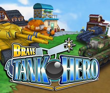 Front Cover for Brave Tank Hero (Nintendo 3DS and Wii U) (download release)