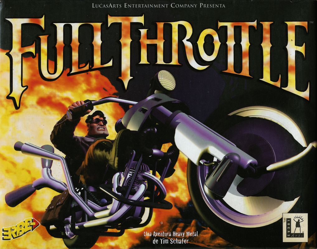 Front Cover for Full Throttle (DOS)