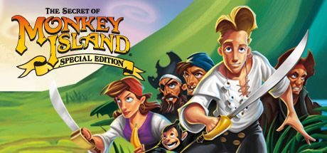 Front Cover for The Secret of Monkey Island: Special Edition (Windows) (Steam release)