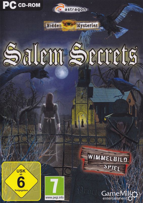 Front Cover for Hidden Mysteries: Salem Secrets - Witch Trials of 1692 (Windows)
