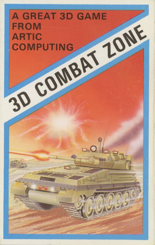 Front Cover for 3D Combat Zone (ZX Spectrum)