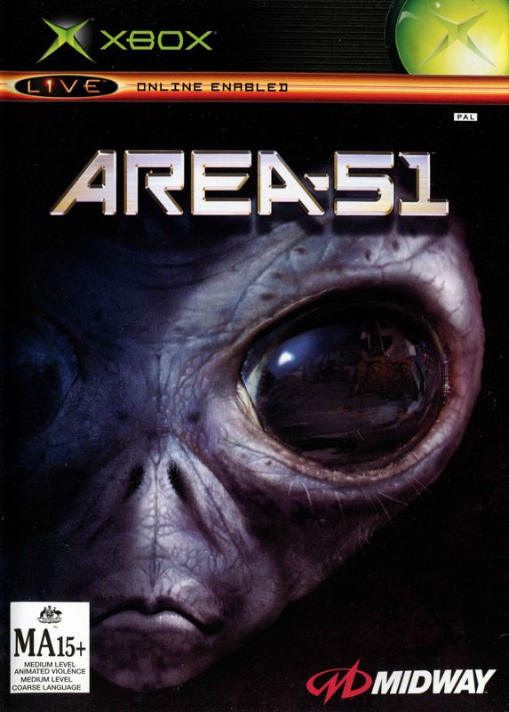 Front Cover for Area-51 (Xbox)