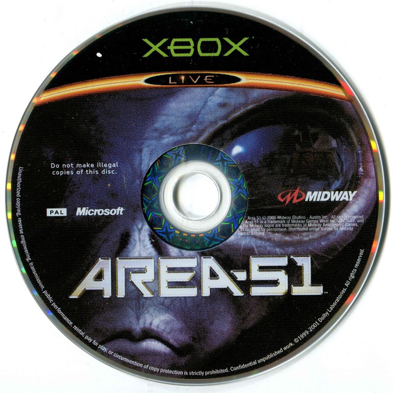 Media for Area-51 (Xbox)