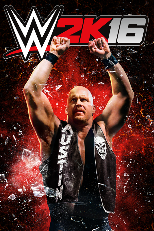 Front Cover for WWE 2K16 (Xbox One) (download release): 2nd version