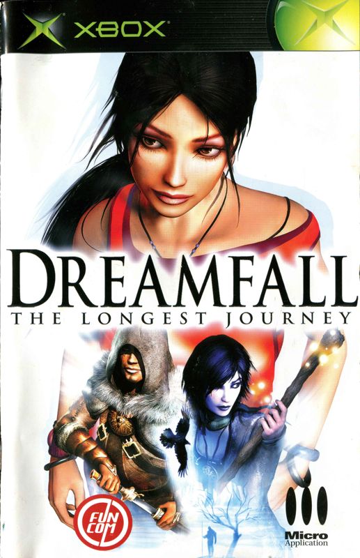 Manual for Dreamfall: The Longest Journey (Xbox): Front