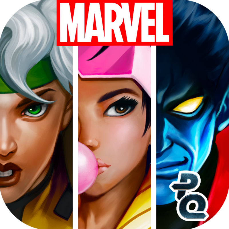 Front Cover for Marvel Puzzle Quest (iPad and iPhone): R149 release