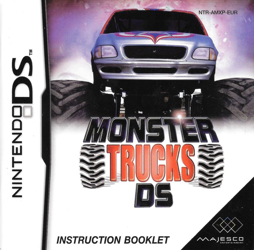 Manual for Monster Trucks DS (Nintendo DS): Front