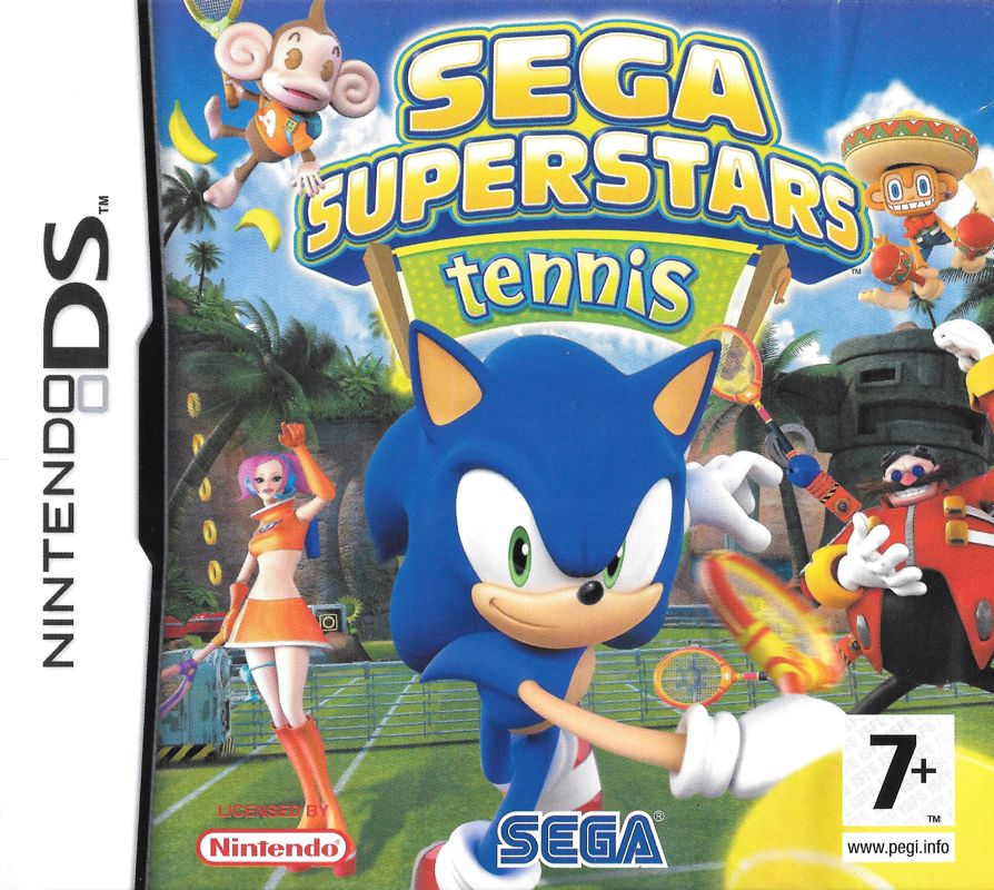 Front Cover for SEGA Superstars Tennis (Nintendo DS)