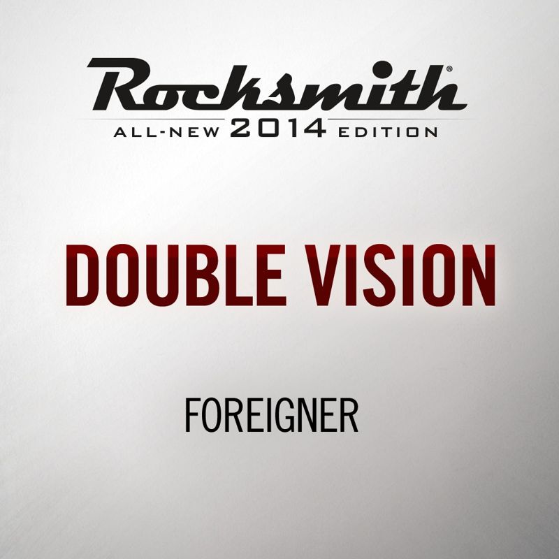 Front Cover for Rocksmith: All-new 2014 Edition - Foreigner: Double Vision (PlayStation 3 and PlayStation 4) (Download release)