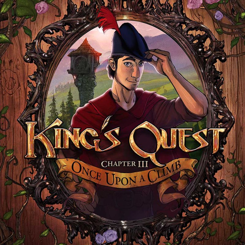 Front Cover for King's Quest: Chapter III - Once Upon a Climb (PlayStation 3 and PlayStation 4) (download release)