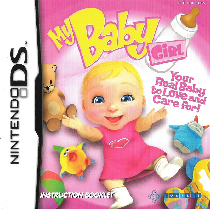 Manual for My Baby Girl (Nintendo DS): Front